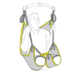 Universal Deluxe Amputee Sling with Leg Clamps