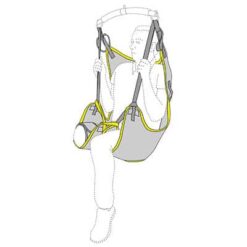 Alternative view of Universal Deluxe Amputee Sling with Leg Clamps